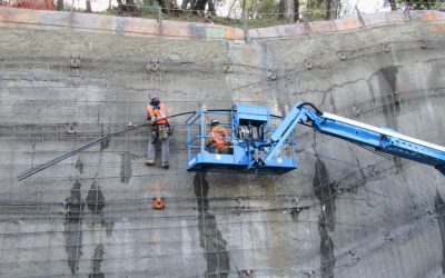 Marin General Soil Nail Wall